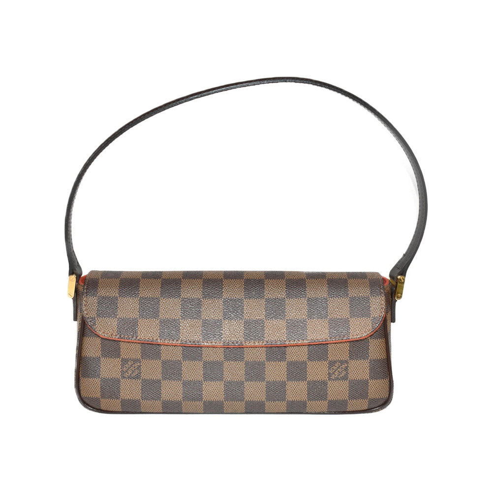 LOUIS VUITTON Recoleta Damier Ebene Brown Canvas Brown Handbag Travel